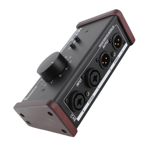Passive Monitor Controller XLR and 3.5mm Interface 1