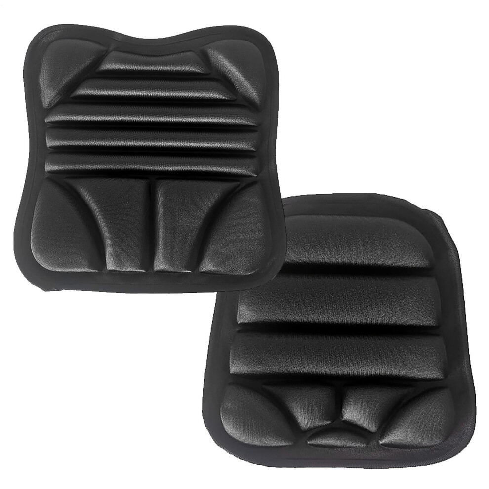 Motorcycle Passenger Seat Cushion Set Of 2 - 3D Shock-Absorbing Breathable Pad For Long Rides And Mountain Roads 9016109761682
