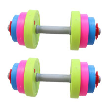 2-Piece Dumbbell Set for Kids, Fitness Toy for Ages 4-7, Kindergarten Play Set, Lightweight and Colorful Dumbbells