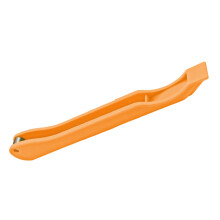 Stained Glass Foil Crimper Handheld Tool, Colorful Foil Tape Applicator for Copper Curling Prevention, Orange
