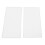2Pcs Die Cut Machine Cutting Pad Clear PE Die 1