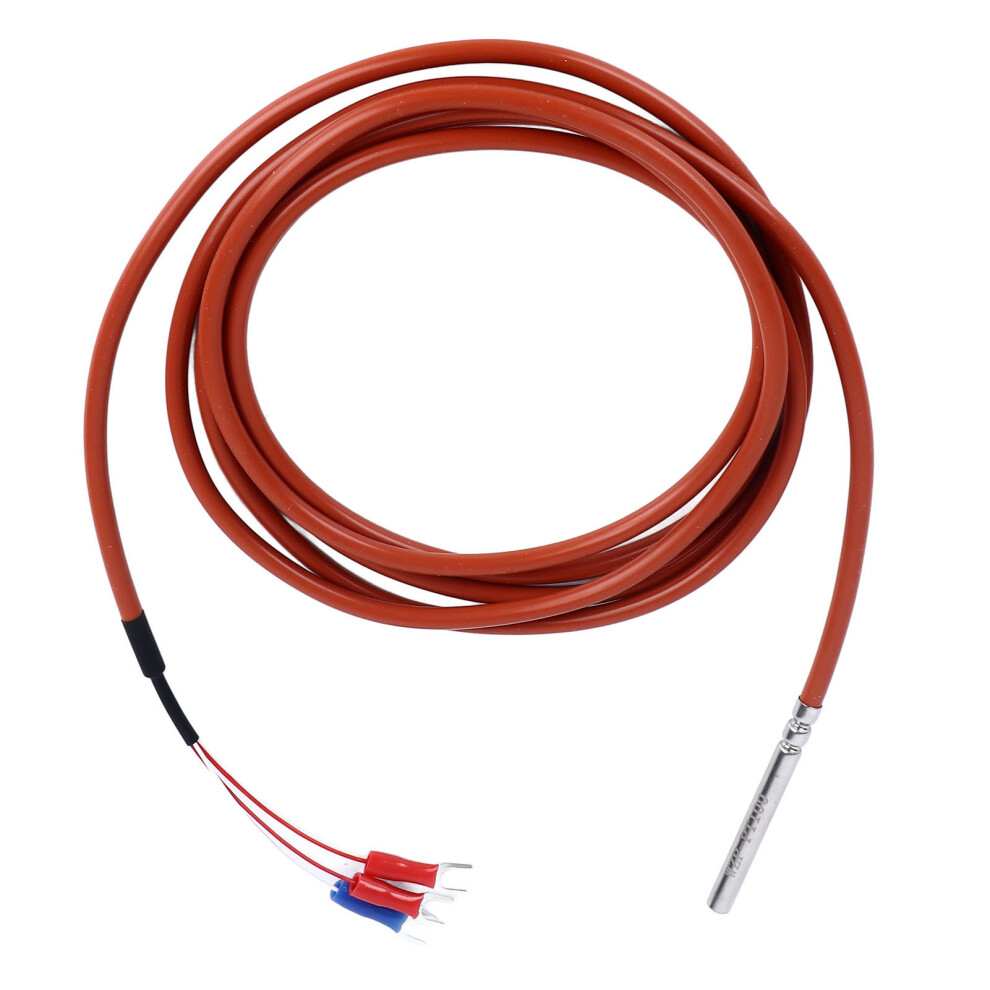 Stainless Steel Pt100 Probe 2M Thermal Sensor Â50 To 350 Waterproof 8421348758743