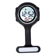 Electronic Multifunctional Nurse Watch Silicone Nurse Watch Luminous Alarm Chronograph Digital Chest Watch