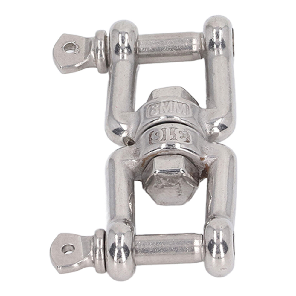 304 Stainless Steel Double Jaw Shackle Rustproof 8320539054773