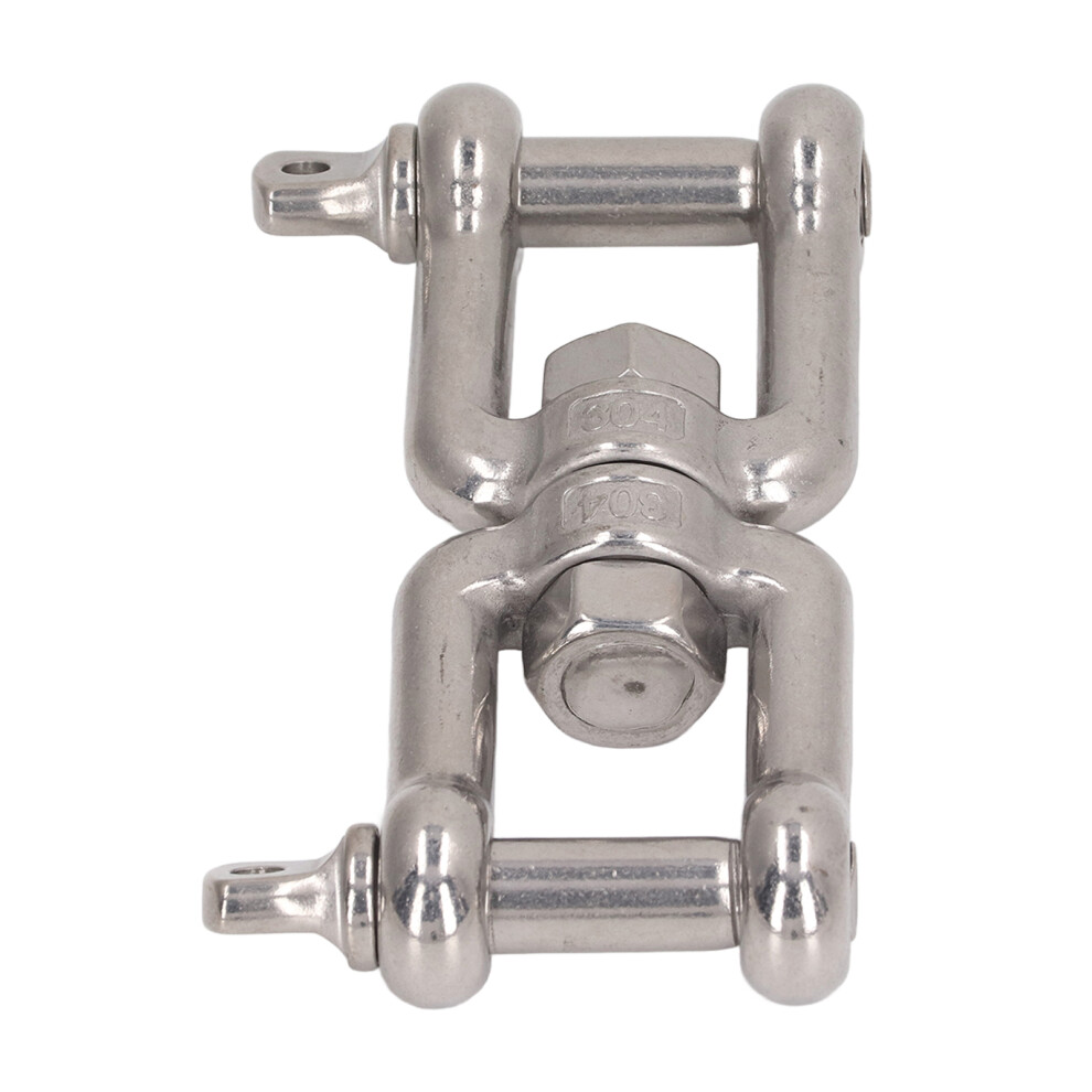 304 Stainless Steel Double Jaw Shackle Rustproof 8320539054797