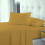 (MUSTARD, PILLOW CASE) Premium Quality FLAT Bed Sheet Extra Deep Full 100% Poly Cotton Flat Sheet All Sizes 1