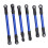 6 Stück RC-Spurstangen 78,5/88,5/98,5 mm Blau 11