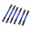 6 Stück RC-Spurstangen 78,5/88,5/98,5 mm Blau 12