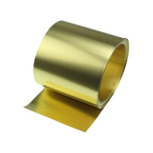 High Purity Brass Foil Sheet 0.02mm Thick - Craft Metal Sheet for Hobbies and Home Improvement 100x1000mm