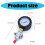 Diving Pressure Gauge for Regulator Underwater Diving Tanks 3