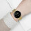 Google Pixel Watch Stainless Steel Mesh Strap Magnetic Gold 13