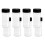8Pcs Multipurpose Round Plastic Spice Jars Clear Container For 1