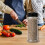 8Pcs Multipurpose Round Plastic Spice Jars Clear Container For 7