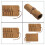 Heavy Duty Waxed Canvas Small Tool Bag Tool Pouch for Chisels 3