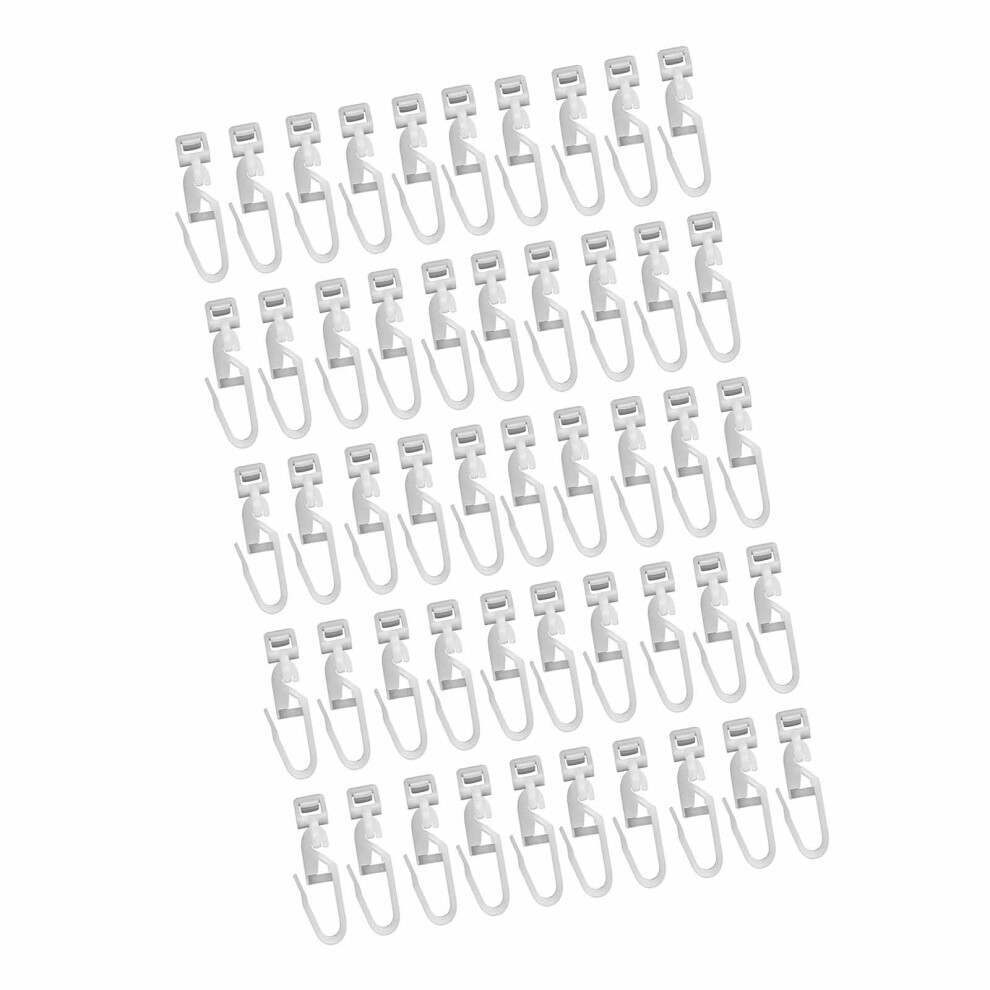 50PCS Curtain Gliders with Hook Durability Plastic Ensuring Long-image-OPC-PKDWNTK-NEW