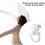 50PCS Curtain Gliders with Hook Durability Plastic Ensuring Long 4