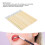 Brocha desechable para labios 100 uds cerdas de nylon mango de bambú 4