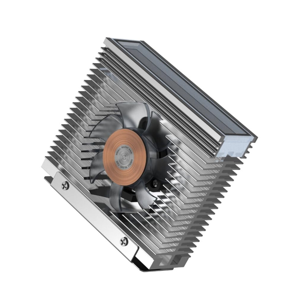 M.2 2280 Heatsink Coolers Argb Thermal Radiator For 2280 M.2 Ssds, Aluminum Cooling Sink With Efficient Heat Dissipation Gray 6038364284242