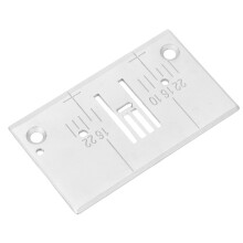 Haushalts Zickzack-Nähmaschinen Nadelplatte 7,9x4,7cm Ersatz