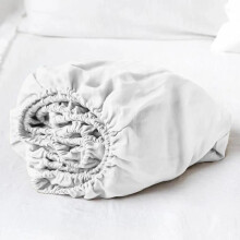 (White, Super King) Extra Deep 25CM Fitted Sheet Bed Sheets Single Double King Super King Bed Size.