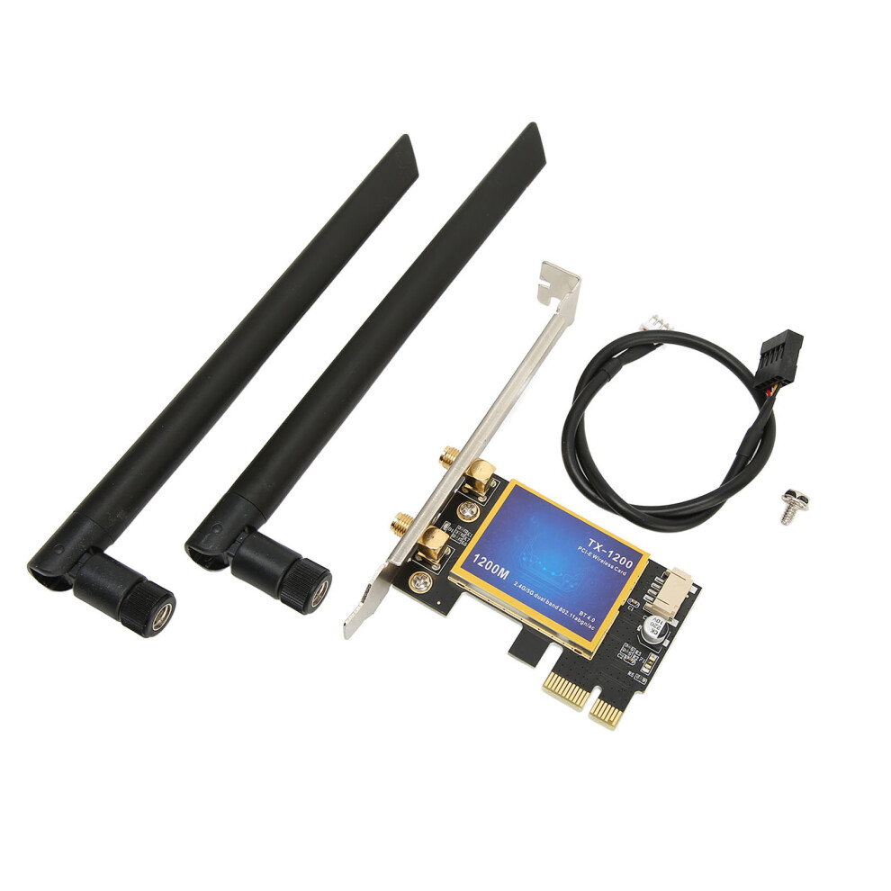 1200Mbps Pciex1 Wifi Card Adapter Bluetooth 4.0 8320539055947