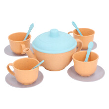 Juguete de cocina ABS para la hora del té: conjunto de juego de simulación