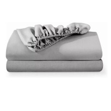 (Silver, King) Microfiber Extra Deep Fitted Bed Sheet, 26cm Silky Soft Fitted Sheet, Comfy & Breathable Luxury For All Uk Size Available in variety of