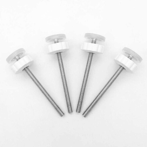 Baby Gate Parts Replacement - Hardware Kit for Pets and Dogs (4-Pack)