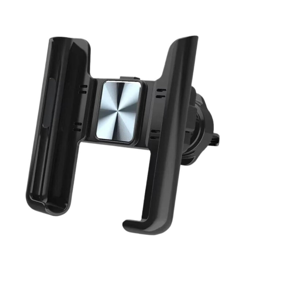 360 Rotating Phone Holder Universal Gravity Car Air Vent Clip For Gps Support Adjustable Compatibility Silver 9084446837629