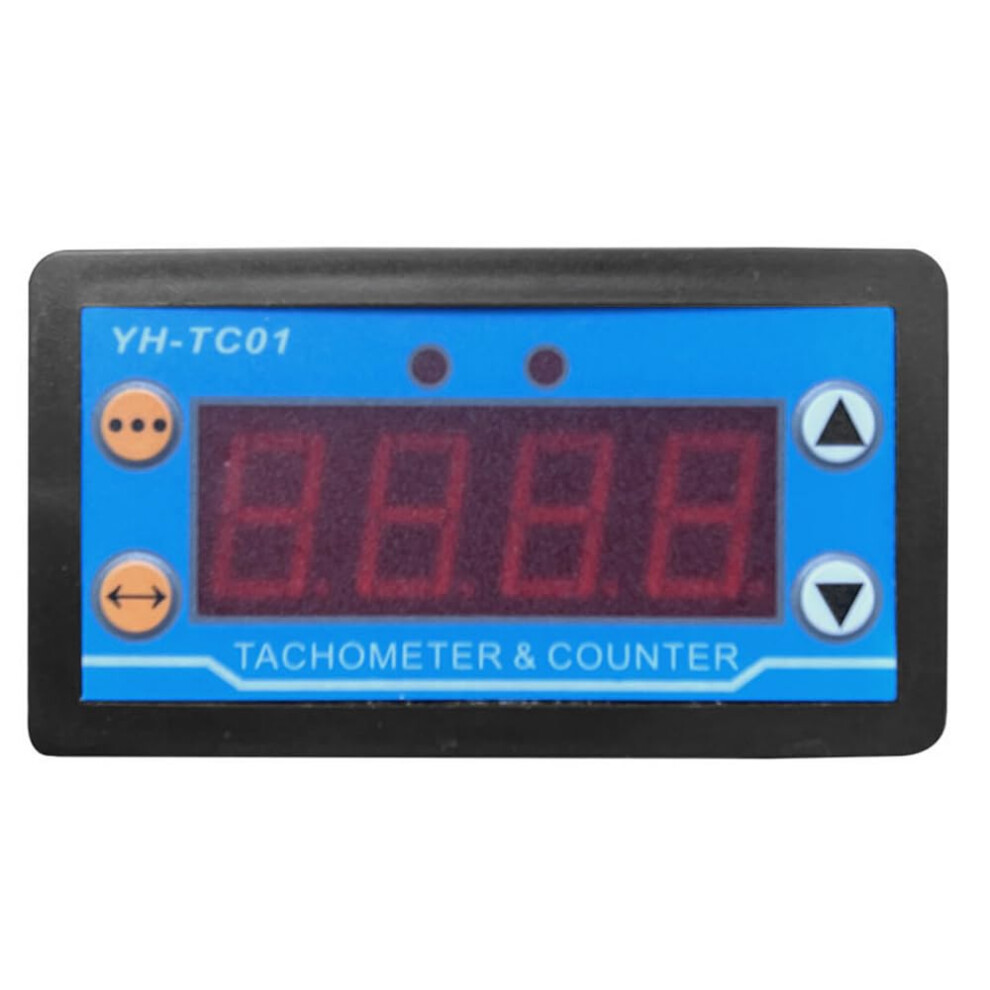 Yh-Tc01 Digital Tachometer With High Accuracy Led Display, Hall Sensor Motor Speed Meter For Accurate Rpm Measurement 6038364284952