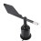 Garden Wind Sensor 360 Degree Rotation High Accuracy Anemometer DC9-30V 15