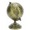 World Globe Alloy Metallic Luster and Texture 360 3