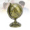 World Globe Alloy Metallic Luster and Texture 360 11
