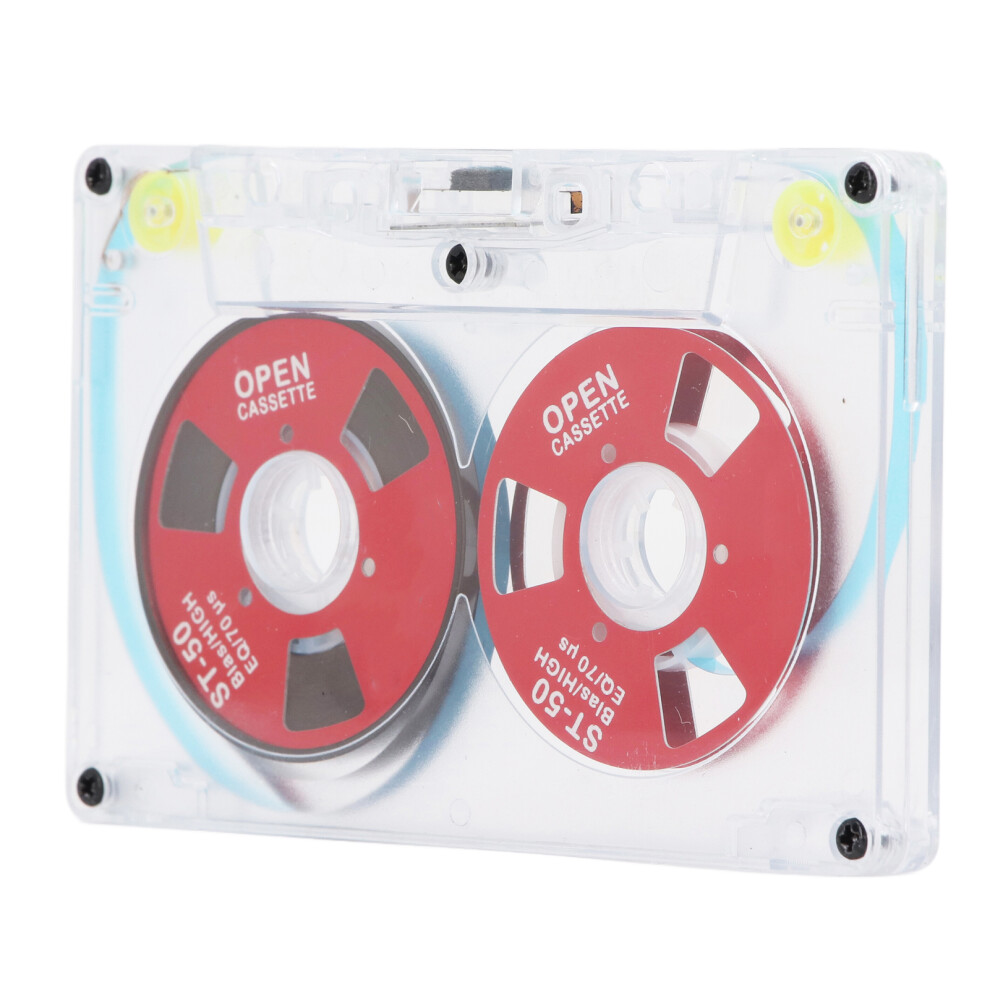 Blank Cassette Tapes Low Noise 46 Min Record Time Pc Casing Red 6951348772538
