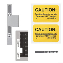 Reliable Safety Device Generator Interlock Kit for HOMELINE Meter Main Breaker 150/200 Amp Compatibility and Installation