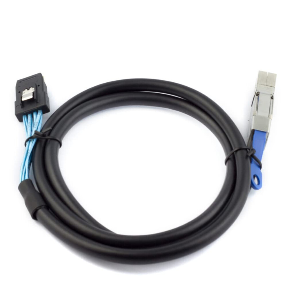 Mini Sas Hd Sff-8644 To Sas Hd Sff-8087 Server Cable 3M High-Speed Data Transfer, Compatible With Servers Black 9084446838008