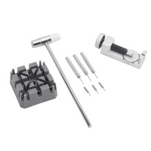 9 piezas kit retirador de eslabones para reloj aleación/plástico