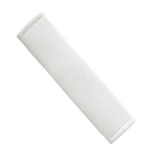 Seat Belt Cushion - 2X Adjustable Breathable Shoulder Cover for Car Travel, Taxi Use, Ergonomic White Protector