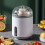 Uniformly Rotating Egg Scrambler for Easy Food Prep Efficiency - White 6
