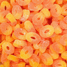 (2.5kg Bulk Bag) Peach Rings