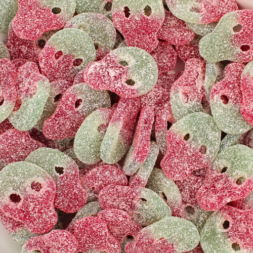(2kg Bulk Bag) Watermelon Skull Gummies