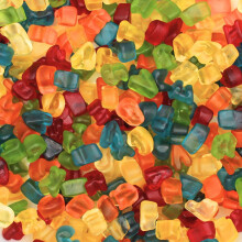 (225g Sweet Pouch) Gummy Alphabet Letters