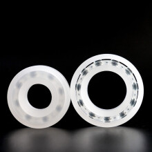 6207 PP Plastic Bearing 35x72x17 Corrosion Resistant Non-Magnetic No Rust Compatible with 6200 6201 6202 6203 6204 6205 6206 6208