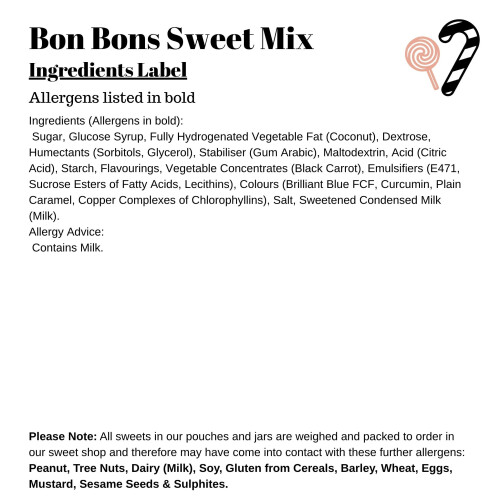 (500g Sweet Pouch) Bon Bons Sweets Mix 2