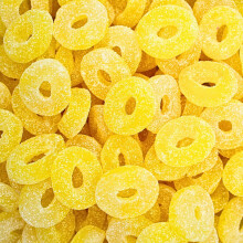 (750g Sweet Jar) Pineapple Rings