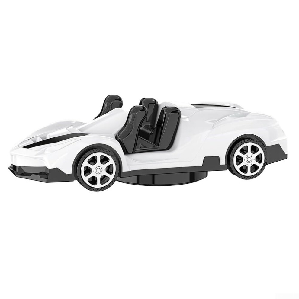 Decorative Car Model Phone Holder For Dashboard - Mobile Device Stand Compatible With All Smartphones White 9016109764300