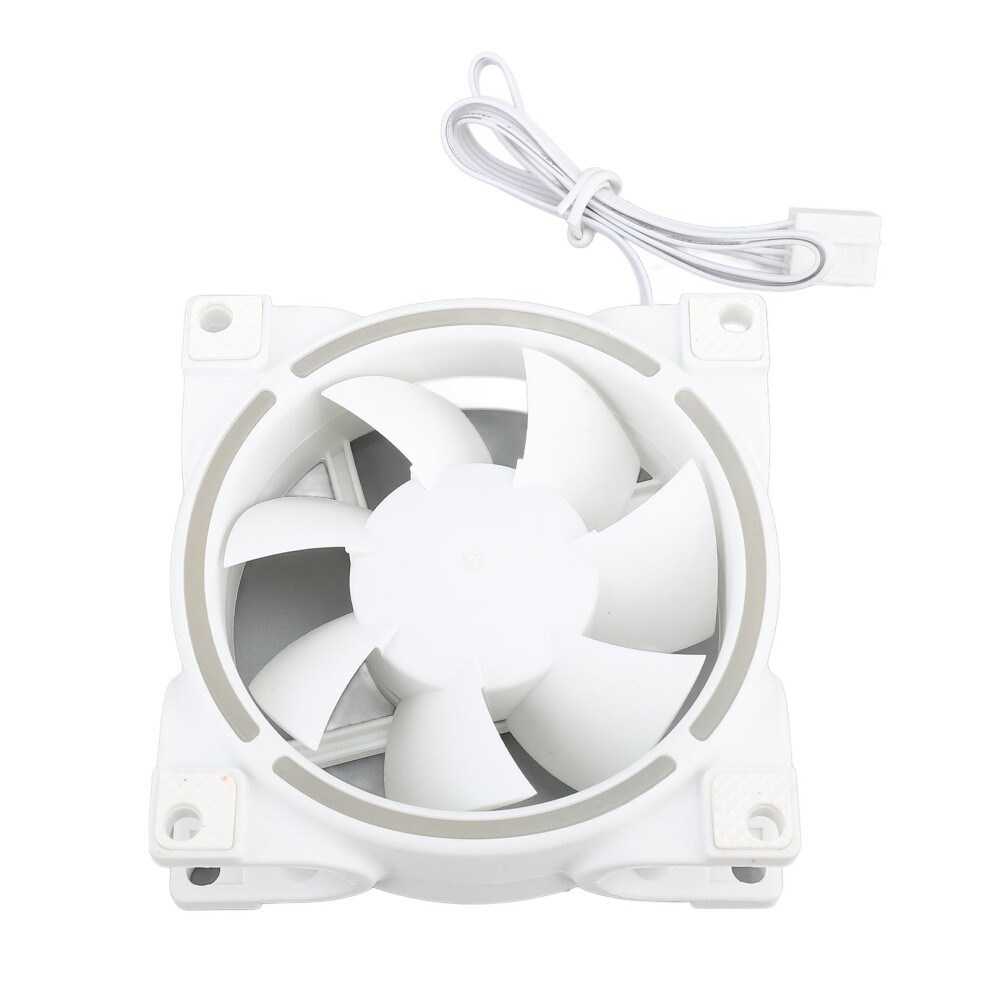 80Mm Pwm Silent Pc Case Fan, 800Â2500Rpm, Dynamic Pressure White 4321348776164