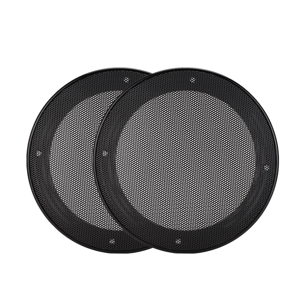 2Pcs 5Inch Mesh Protective Cover Sound Cover Black 8320539058016