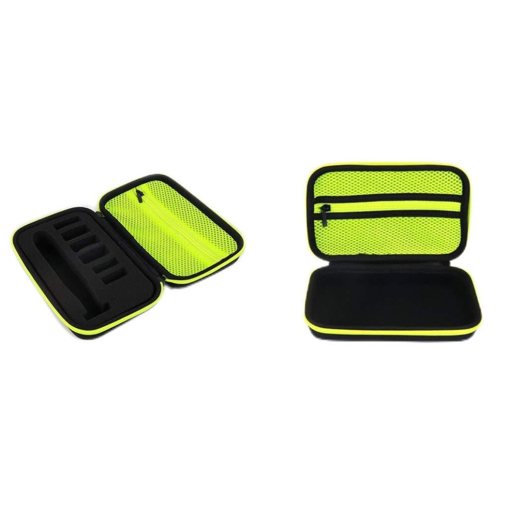 Electric Razor Case - EVA Hard Travel Bag for Trimmer, Waterproof, Lightweight, Fits Most Models