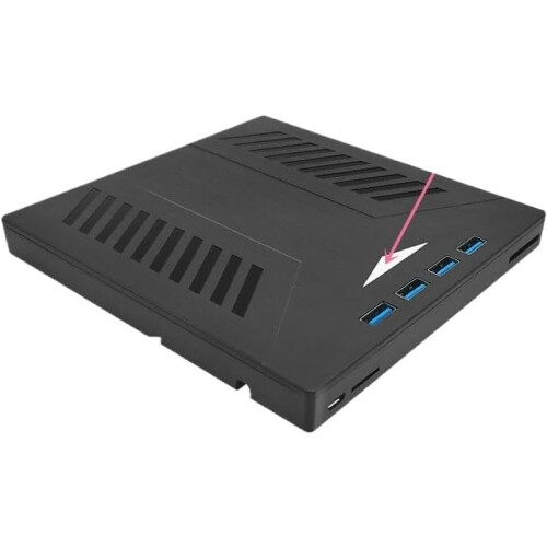 USB3.0 Multi-Function External DVD Burner for Laptop and PC with HDMI 1080p, Data Card Support, High-Speed Reading 1